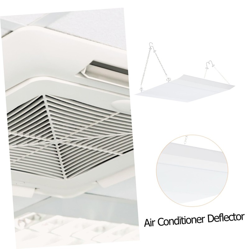 WHAMVOX 1pc Air Conditioner Windshield Ac Vent Deflector Ceiling Anti