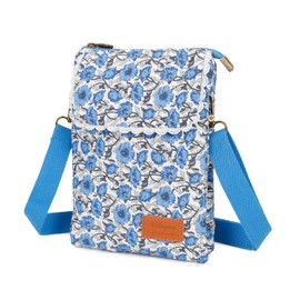 Velugan Small Crossbody Phone Purse Cellphone Wallet Bag Small Crossbody Lightweight Bag For Women And Girls Gifts (Sky blue)