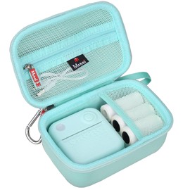 Mchoi Carrying Case for Rotema/Vawense Label Maker Machine, Mini Label Printer Portable Thermal Printer Travel Bag, Mesh Pocket for Label Paper Tape, Case Only