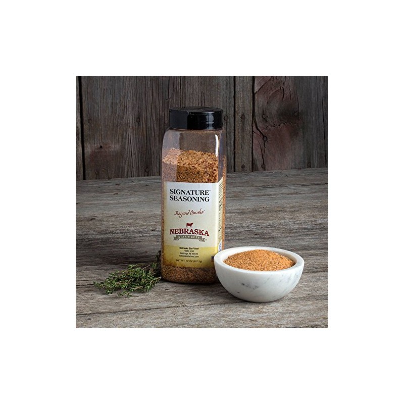 Nebraska Star Beef Signature Seasoning Bottle, 32 oz