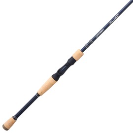 Pflueger 6'6" President XT Casting Rod, Medium Power, 2-Piece Graphite Rod, Light and Sensitive Fishing Rod Ideal for Bass, Walleye, Panfish, Trout and Steelhead