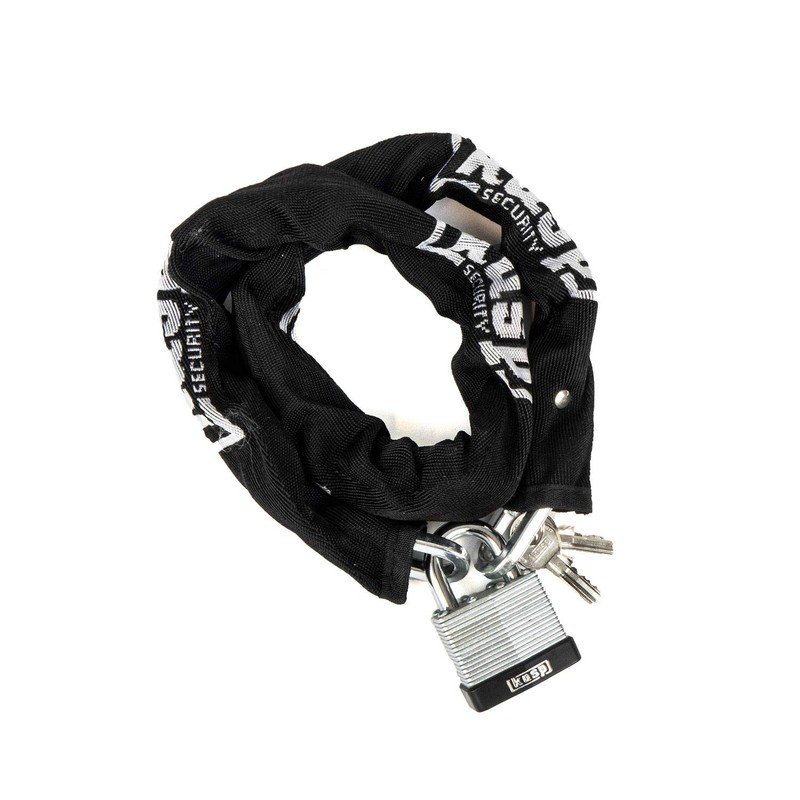 C.K K4506130A Chain 6x850mm & Padlock K13040, Multicolour