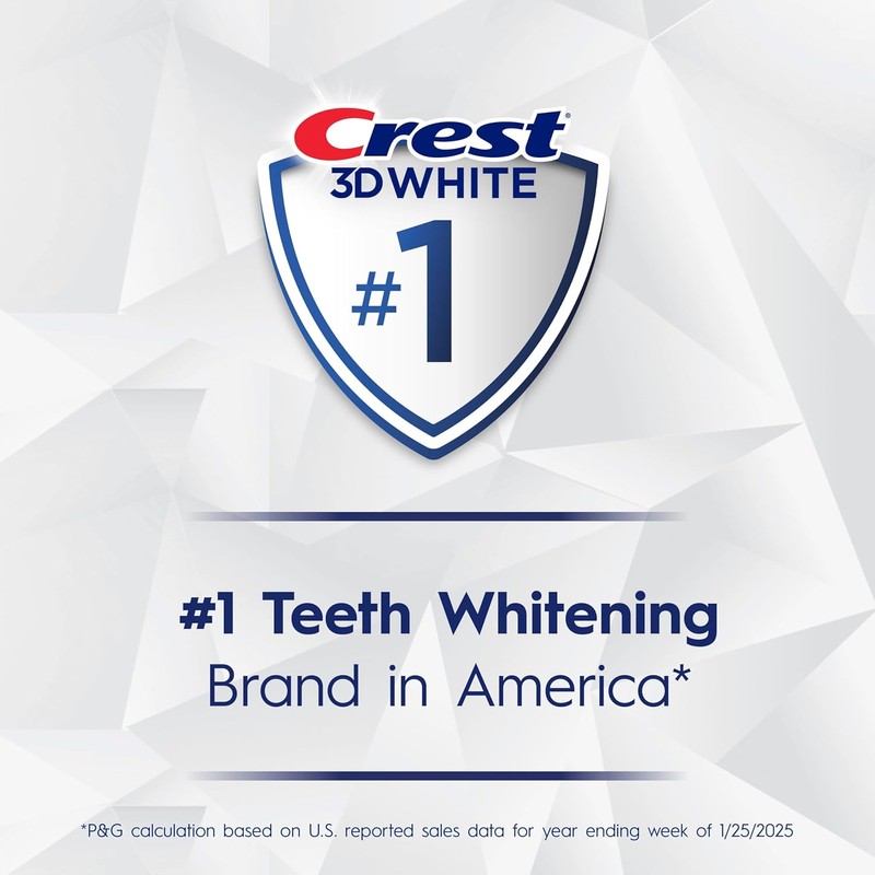 Crest 3D White Brilliance Pro Ultra White Teeth Whitening Toothpaste,