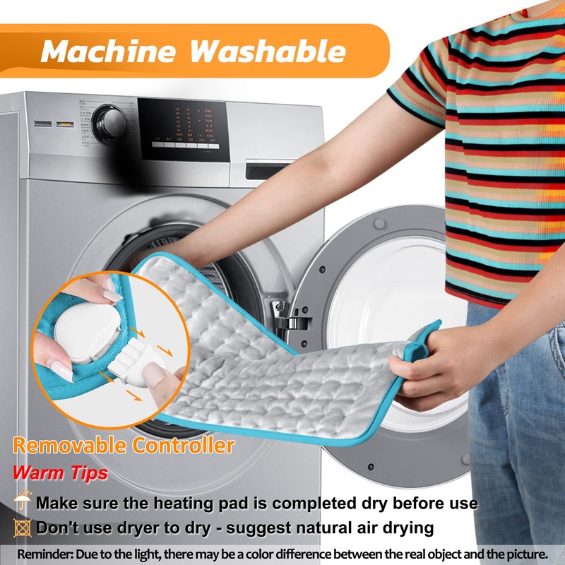 Heating pad, Electric Heat Pad with Automatic Switch-Off and 6