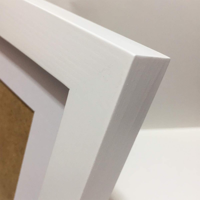 ZXT-parts 6x6 Picture Frames White 3.5x3.5 Picture Frame with Mat,