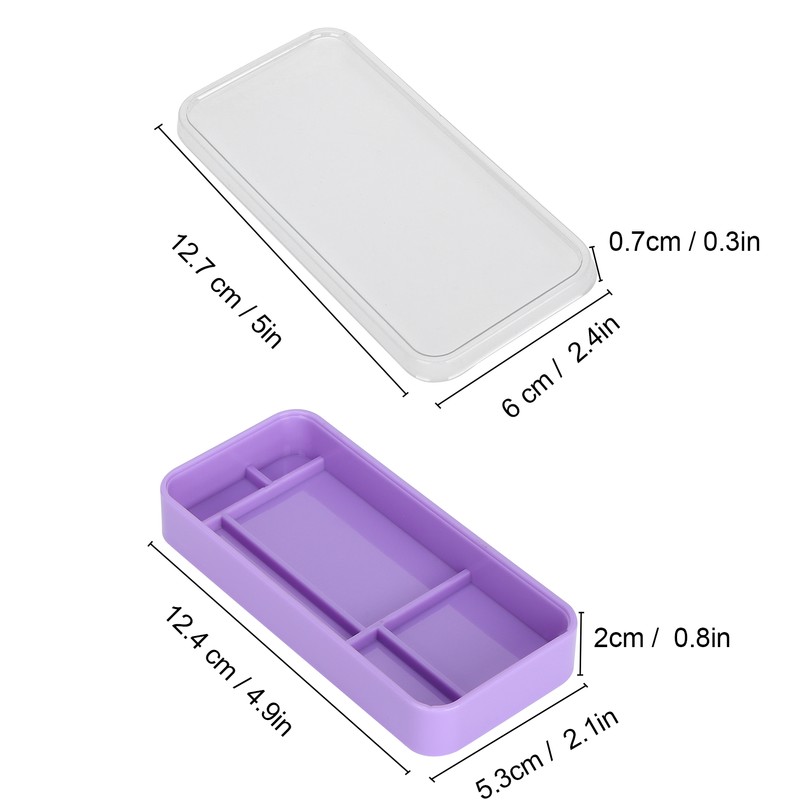 Rectangle Shape Watch Parts Storage Box Watch Tools Accessories Storage
