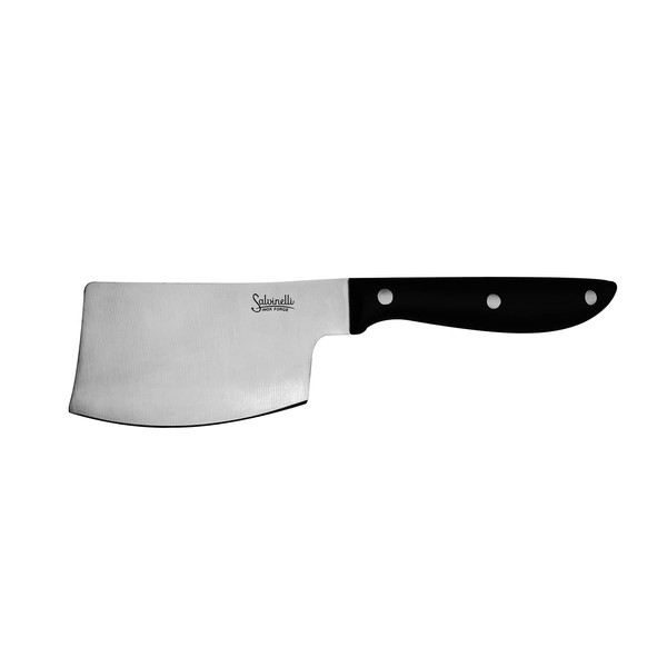 Salvinelli Bistrot Manaretta Lama Liscia Set of 6 in Acciaio