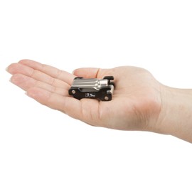 M-Wave Mini-Faltwerkzeug, schwarz