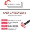 Labios Lápiz de Contorno Waterproof, 12 Piezas