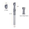 sourcing map Spiral Router Bit, 1/4" Cut Dia. Up Cut