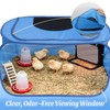 YIBOBO Chicken Brooder Box for Chicks, Pop Up Chick Brooder