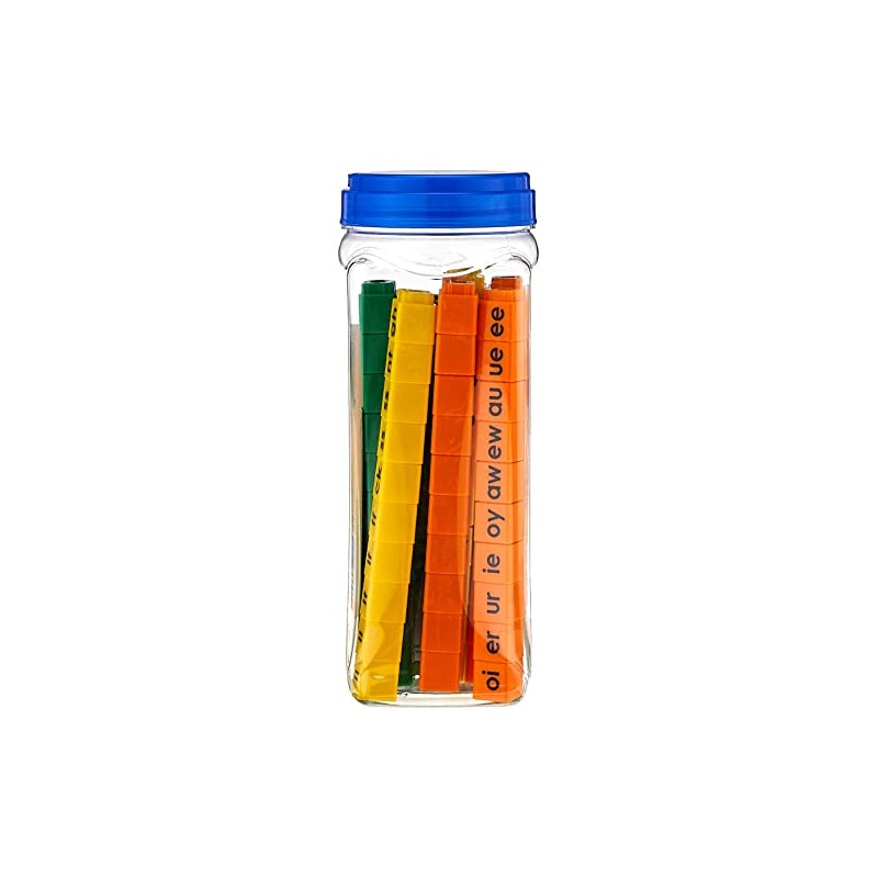 Didax Educational Resources Unifix Letter Blends Cubes Set Medium