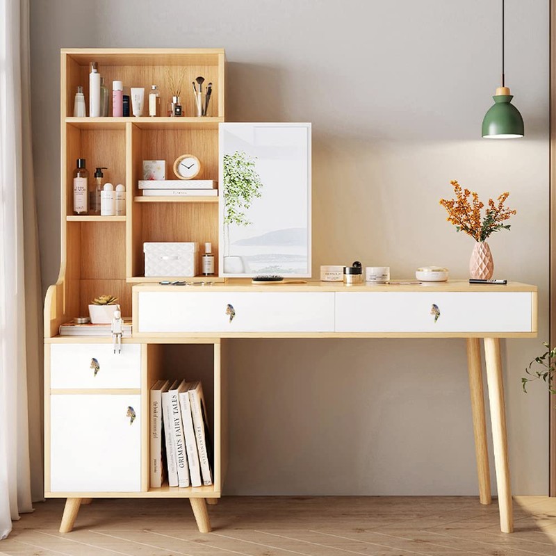 glrovazas 4Pcs Parrot Knobs, Animal, Fun Cabinet Knobs Single Hole