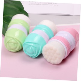 BIUDECO Facial Pore Cleansing Scrub Brush Double-ended Face Cleansing Tool Soft Bristles Deep Cleanse for