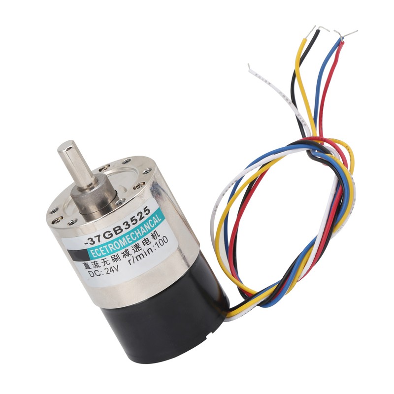 Brushless Motor with Bracket Speed Reduction CW/CCW DC24V for CNC