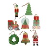 Member's Mark 8-Count Oversized Ornament Set, Plastic, Hand-Painted
