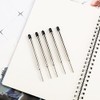 20 Pack - TikiPen Black Parker Compatible Ballpoint Pen Refills.