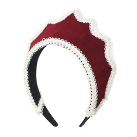Anne Boleyn Hat for Women Tudor Elizabethan Headpiece Renaissance Queen Crown Headband