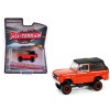 DCD 1969 Ford Bronco Poppy Red with Black Soft Top "All Terrain" Series 16 1/64 Diecast Model Car by Greenlight