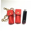 COLLBATH 2pcs Leather Case for Lipstick Lip Balm Holder Pouch