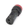 uxcell AC/DC 12V 20MA Equipment Signal Light Flash Buzzer Red