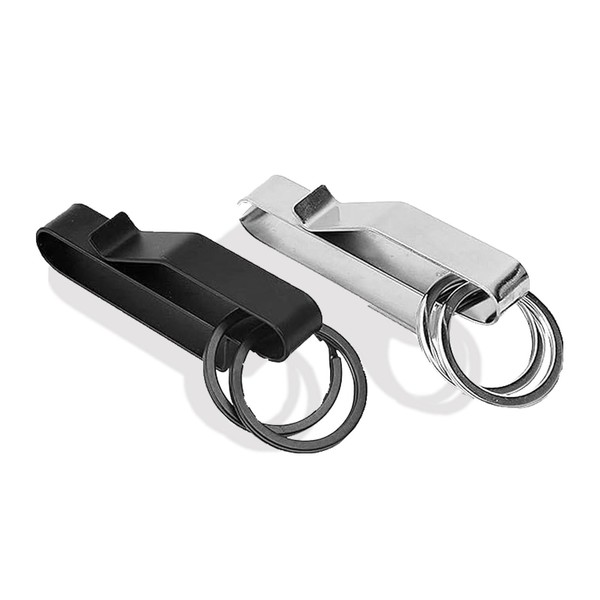 CLKE 2Pcs Heavy Duty Belt Key Holder, Tactical Key Holder,