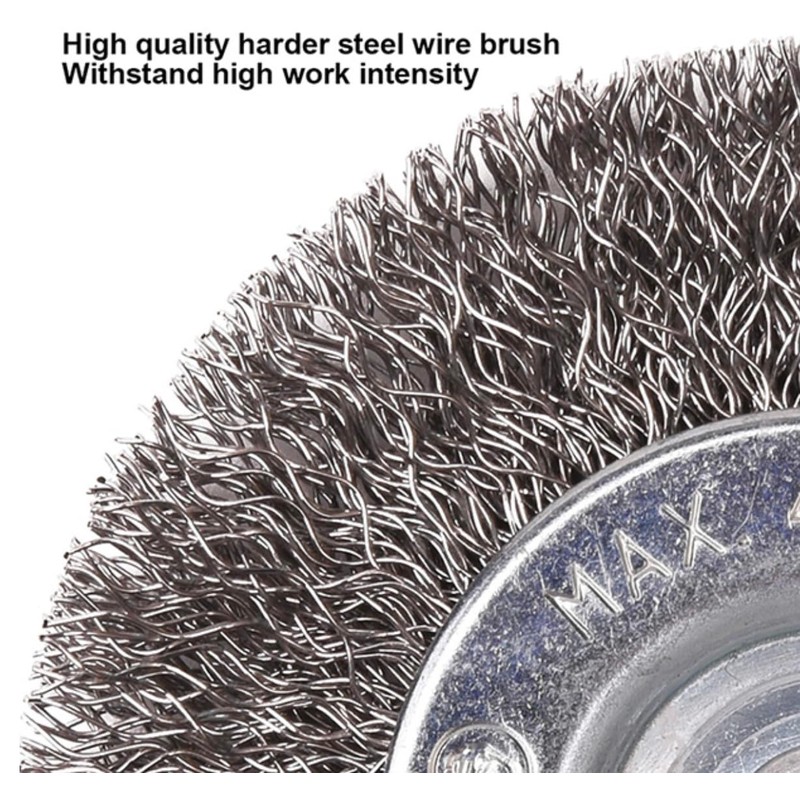 Edward Tools Wire Brush for Drill Set - Pro 5