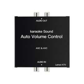 LEMONKTV Auto Volume Control Device, Auto Gain Control Device for Karaoke Machine, Media Player
