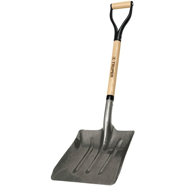 Truper 33111 Tru Pro Coal or Street Cleaner Shovel with No.2 Blade and D-Handle