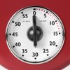 Fdit Wall Clock, Decorative Clock Red Kitchen Timer, Wall Decoration