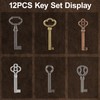 12PCS Hollow Barrel Skeleton Key, Universal Skeleton Key, Generic Skeleton