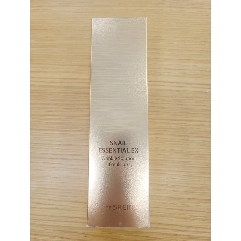 The Saem (The Saem) Snail Essential EX Wrinkle Solution Emulsion