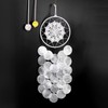 Sewroro Pack of 100 Round Capiz Shells Capiz Shells Decoration