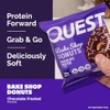 Quest Nutrition Bake Shop, Chocolate Frosted Donuts, 14g Protein, Less
