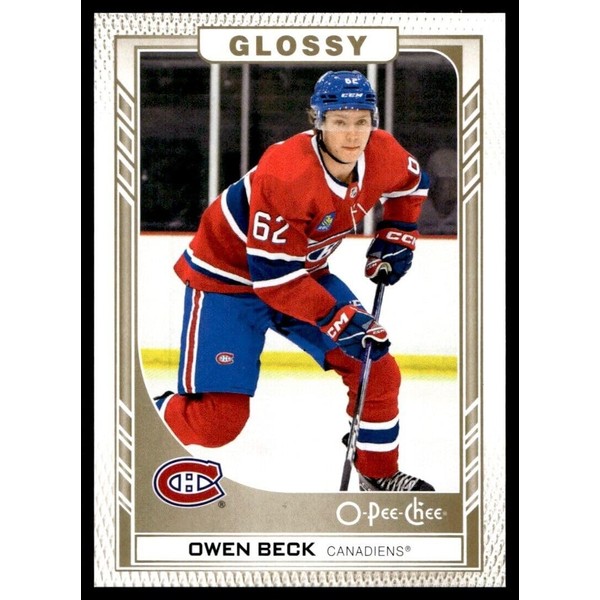 2023-24 Upper Deck O-Pee-Chee Glossy Owen Beck Montreal #R-29