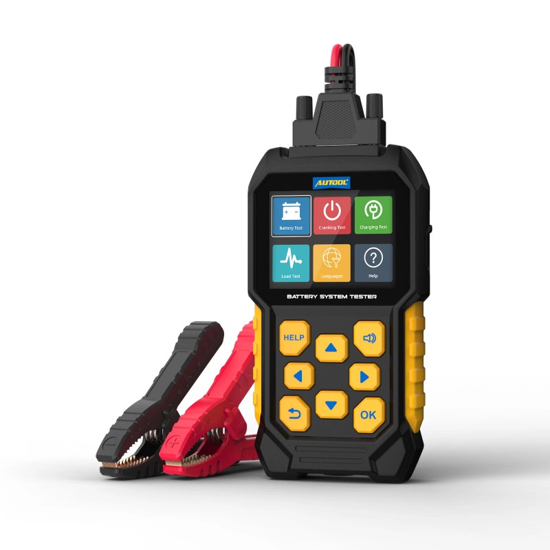 AUTOOL BT460 Car Battery Tester 12V 24V Battery Load Tester
