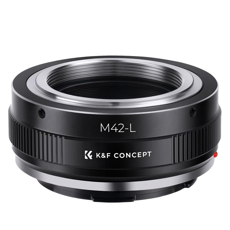 K&F Concept Lens Mount Adapter M42-L Manual Focus M42 Mount
