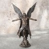 Veronese 11 Inch Tall Ascending Angel Cold Cast Resin Antique