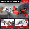 MAXPOWER Sheet Metal Hand Seamer, 3-inch and 6-inch Straight Jaw