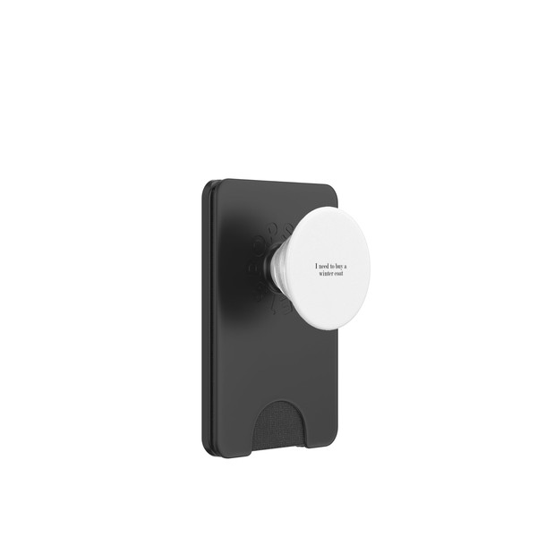 Ich muss einen Wintermantel kaufen PopSockets PopWallet für MagSafe