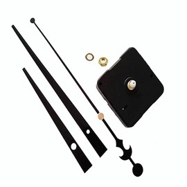 Dhorcas Quartz Clock Movement Kit for Replacement, 3/16" Threaded Motor and Long 6" Hands