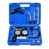 Dual Gauge Leakdown Detector Tool Set Cylinder Leak Down Tester