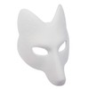 COHEALI Blank Mask - White Paper Blank Hand Painted Face