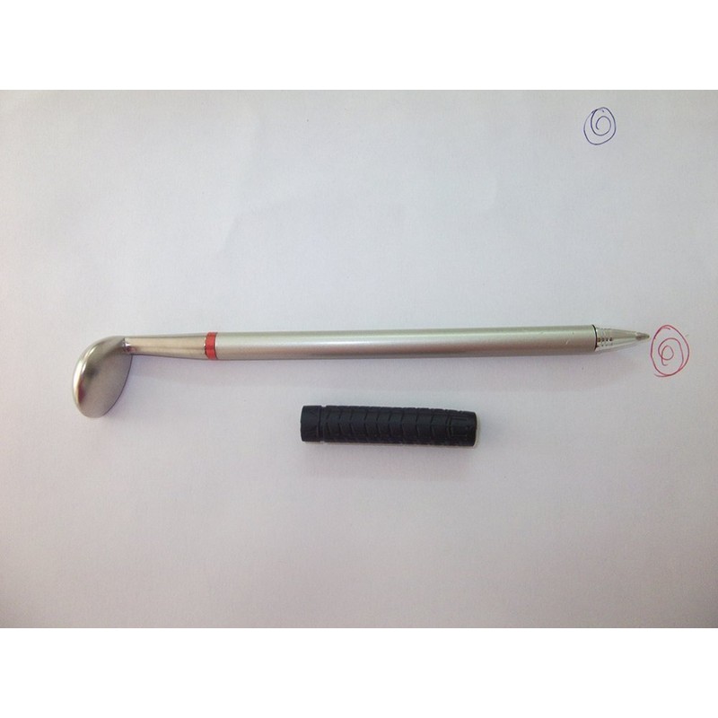 Golf Pen, 3 Pen Holder, Golf Prizes, Golf Favors, Golf