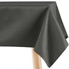 Filumi Tablecloth 80 x 80 cm Grey Washable for Indoor