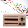 Retro Mini Bluetooth Speaker Bass Audio Stereo Subwoofer FM Radio