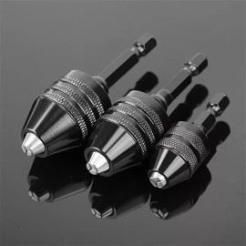 Unbranded Mini ( 0.3mm to 3.6mm) Keyless Drill Chuck with 1/4" Hex Shank Adapter - J016 - 0.3mm to 3.6mm