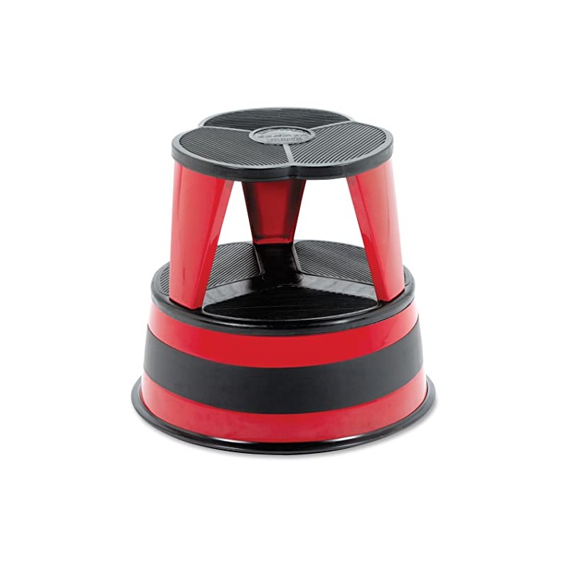 Cramer Kik-Step Steel Step Stool, 2-Step, 350 lb Capacity, 16"
