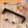 Zonon 1 Set Radio Replacement Mounting Bracket Compatible with Cobra