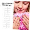 minkissy Boy Girl-friendly Fake Nails Box Full Coverage Diy Blank